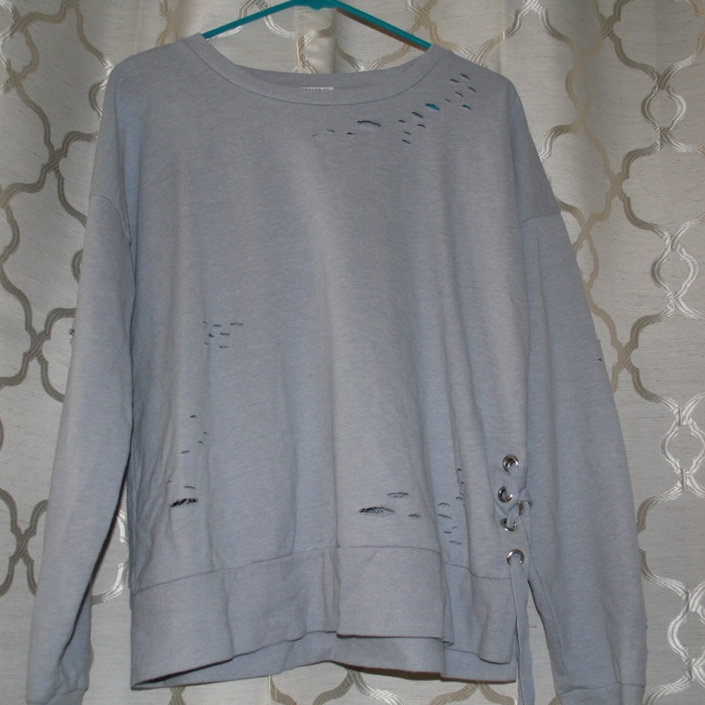 Forever 21 (moth hole style) shirt/pullover